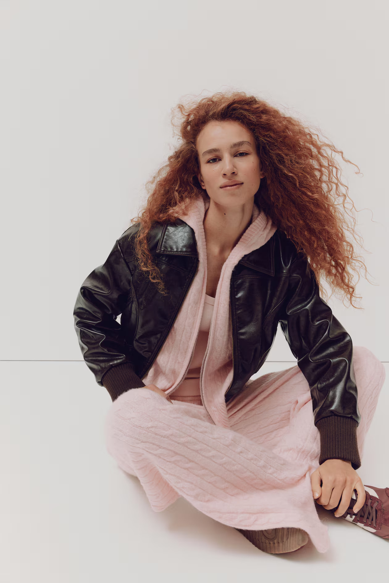 Cable-knit trousers | H&M (UK, MY, IN, SG, PH, TW, HK)