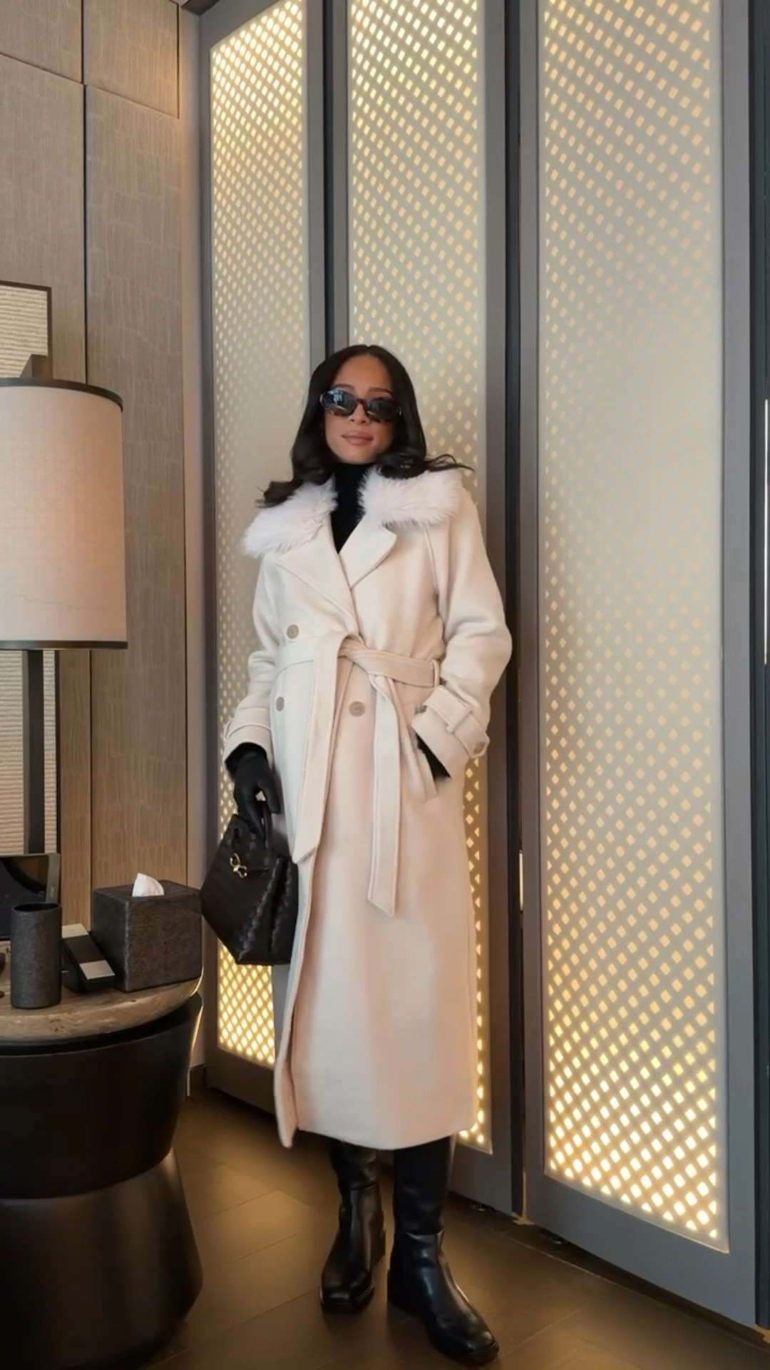 Winter outfit 🤍 Wearing size S black turtleneck, size S black maternity leggings and size M cream trench coat 

NYC outfit
Winter outfit 
Winter fashion 
Casual outfit 
Riding boots 

#LTKSeasonal #LTKFindsUnder100 #LTKBump