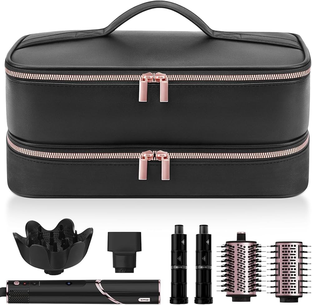 Travel Hair Dryer Case for Shark Flexstyle, Double-Layer Carrying Case for Shark Flex Style Blow ... | Amazon (US)