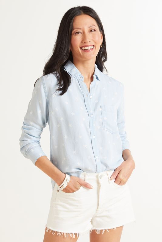 Rails  Ingrid Stars Button Down | Evereve