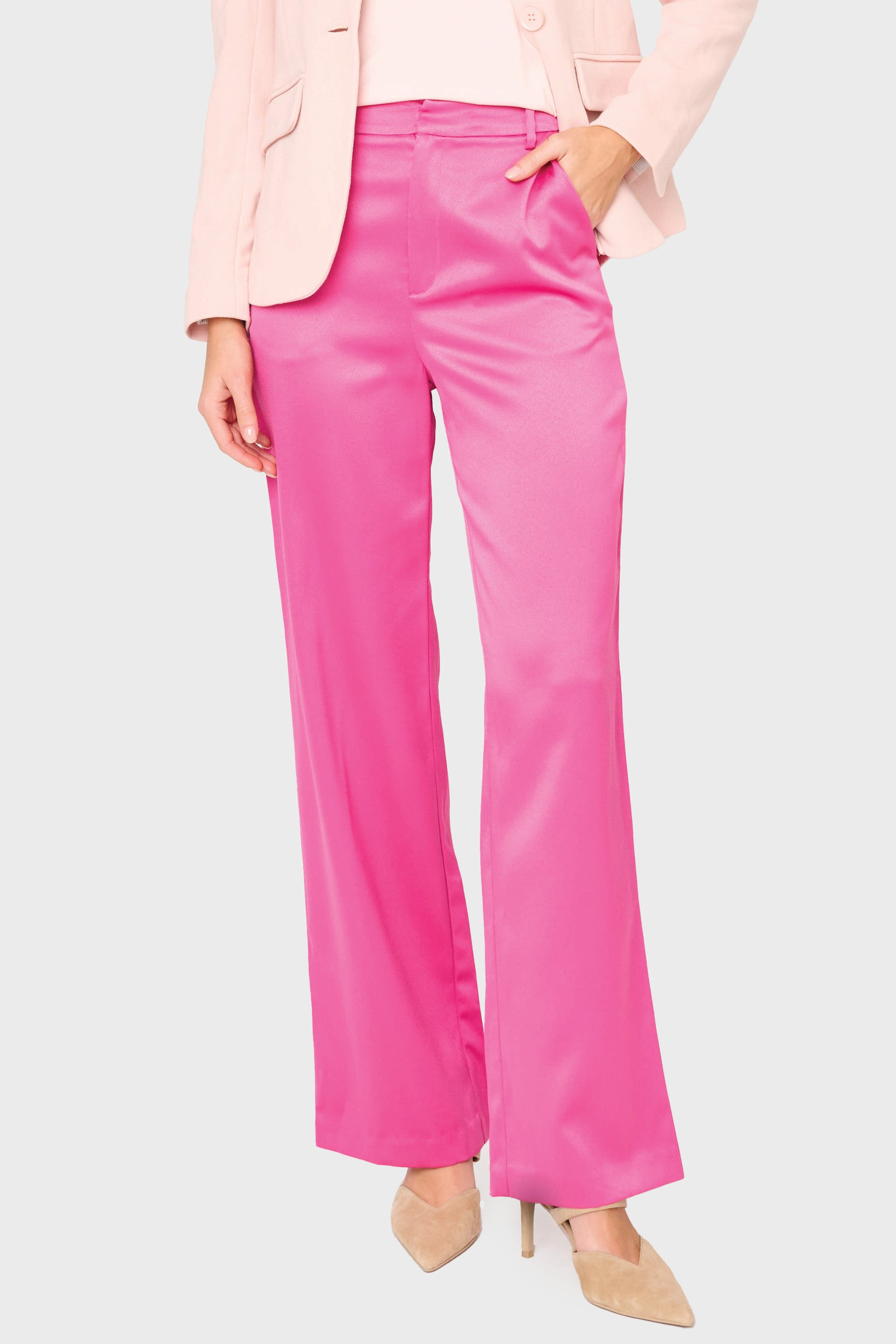Stovepipe Satin Trouser | Gibson