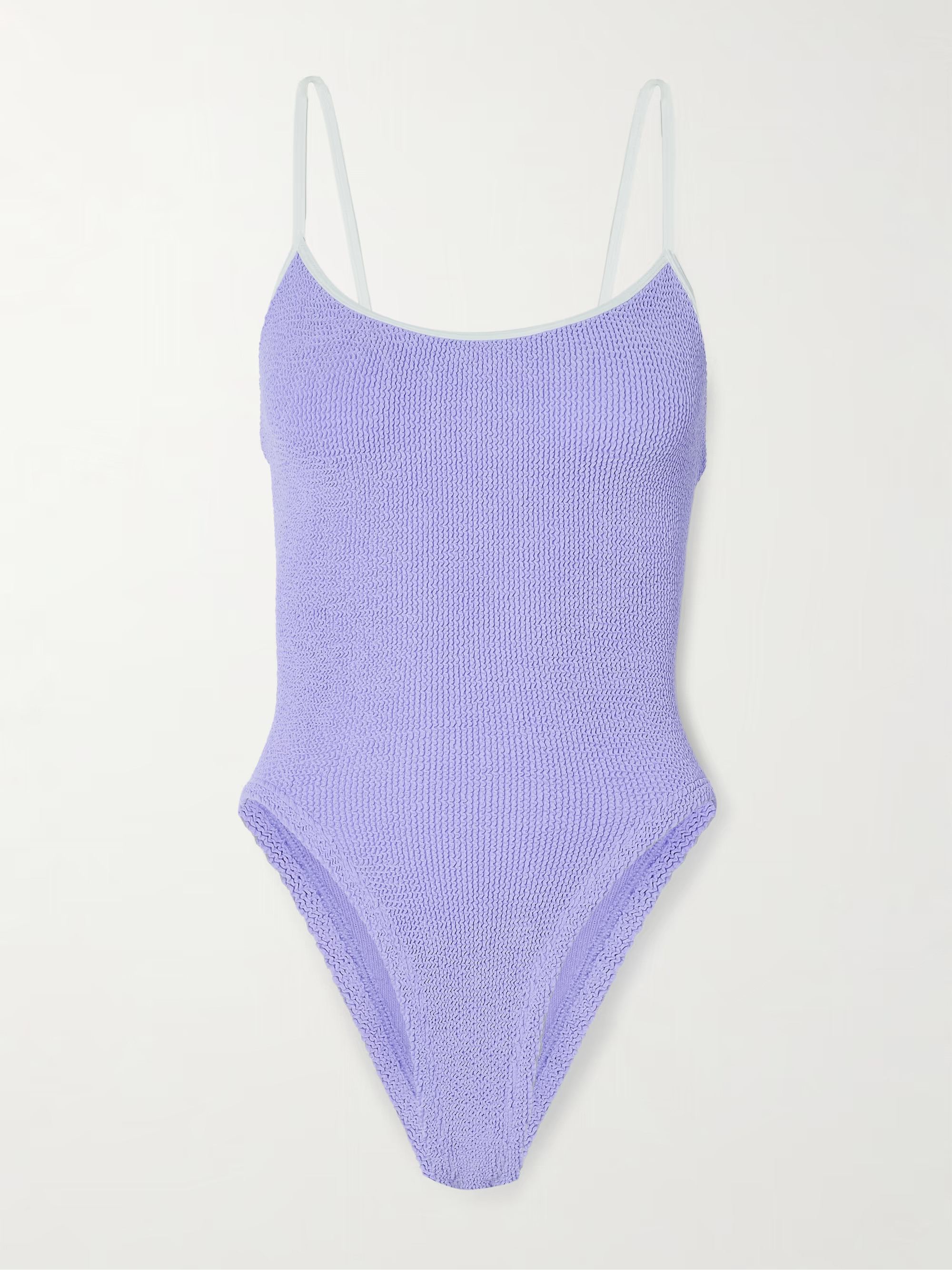 Pamela seersucker swimsuit | NET-A-PORTER APAC