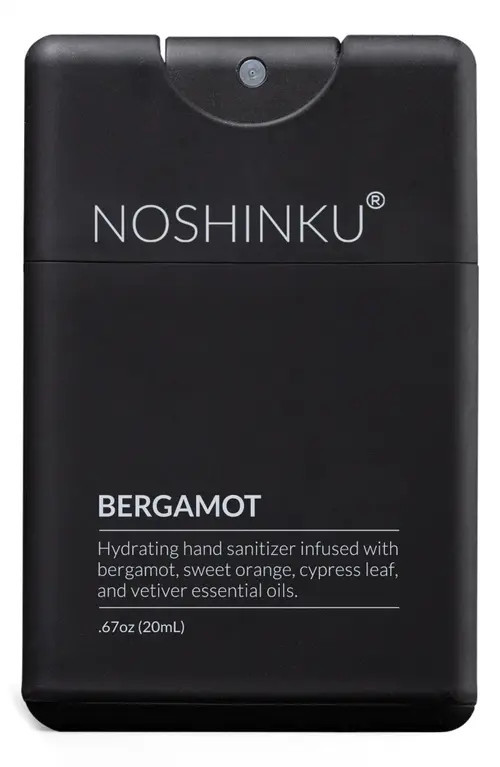 NOSHINKU Refillable Rejuvenating Travel Size Hand Sanitizer in Bergamot at Nordstrom, Size 0.6 Oz | Nordstrom