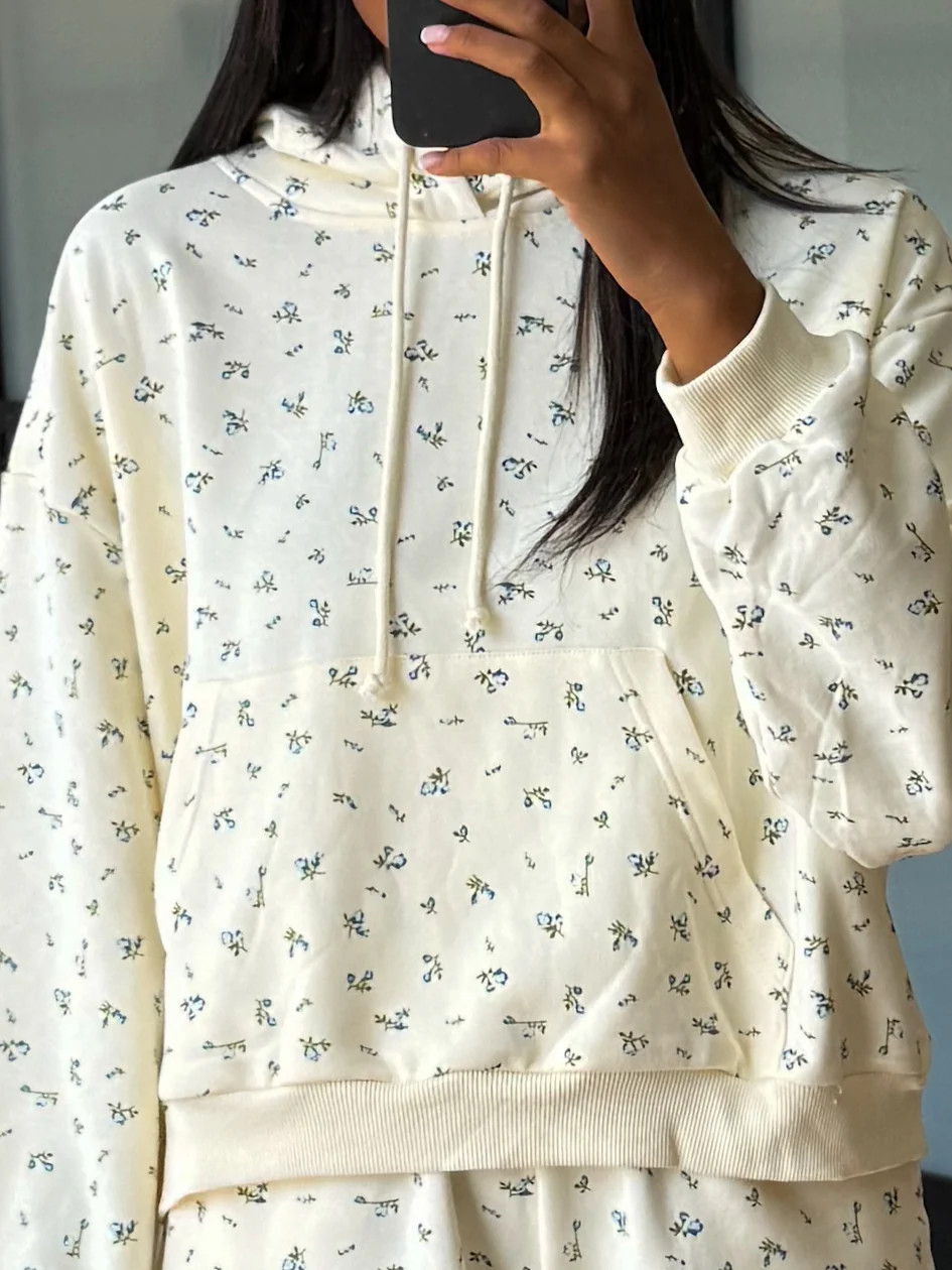 Blue Porch Florals Hoodie | +Plus Available | Shop Talulah
