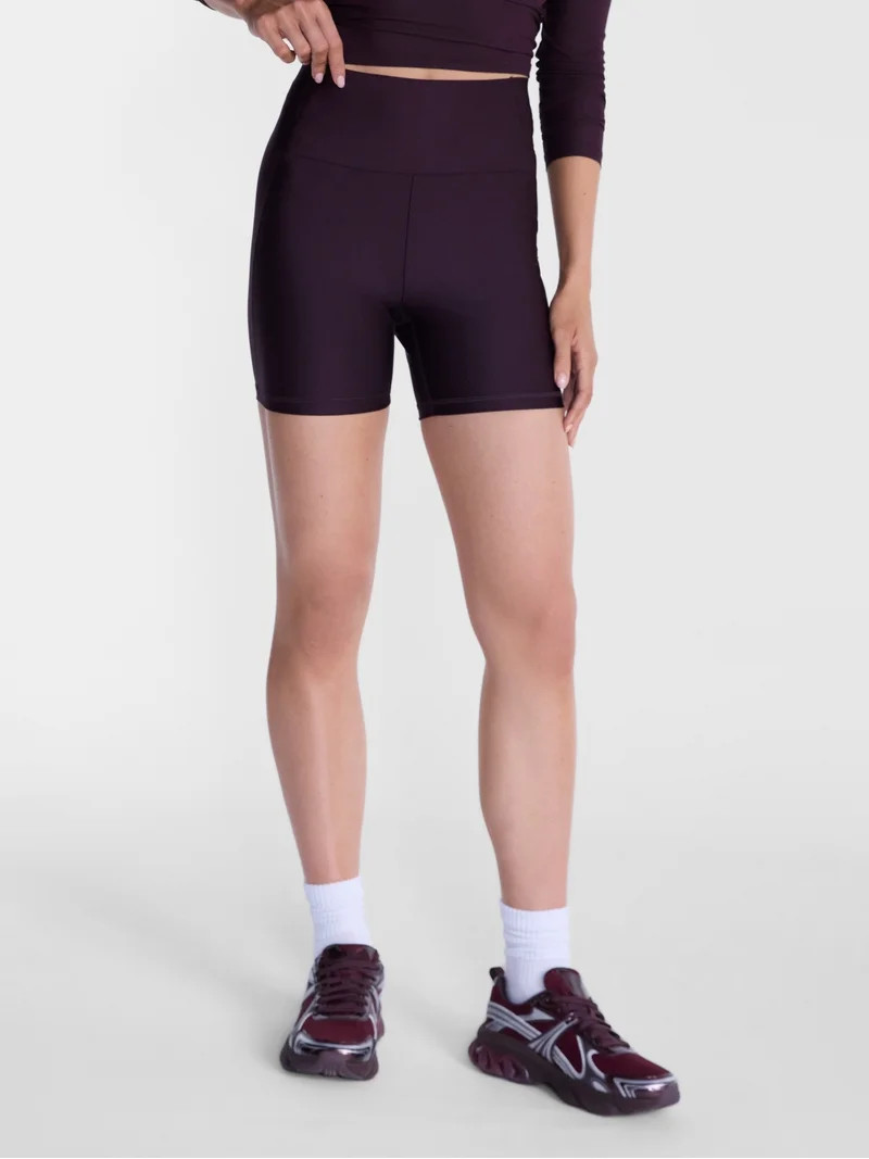 Avia Women's Shine Bike Shorts, 5" Inseam, Sizes XS-XXXL | Walmart (US)