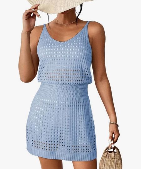 Amazon deal of the day on these crochet swimsuit coverups!! 