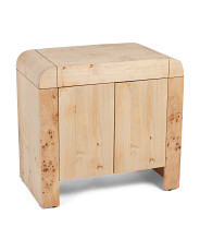 32x30x18 Burl Wood 2 Door Cabinet | Furniture & Lighting | Marshalls | Marshalls
