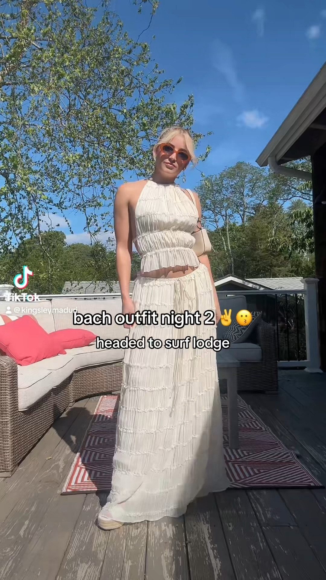 dupe for Arcina Ori Juliette Set - i bought mine on Erosclo.com but theres so many duped out there now. BEWARE the skirt is fulllyyyyy see through - i took it to my tailor to add a lining #dupe #bridewardrobe 

#LTKVideo