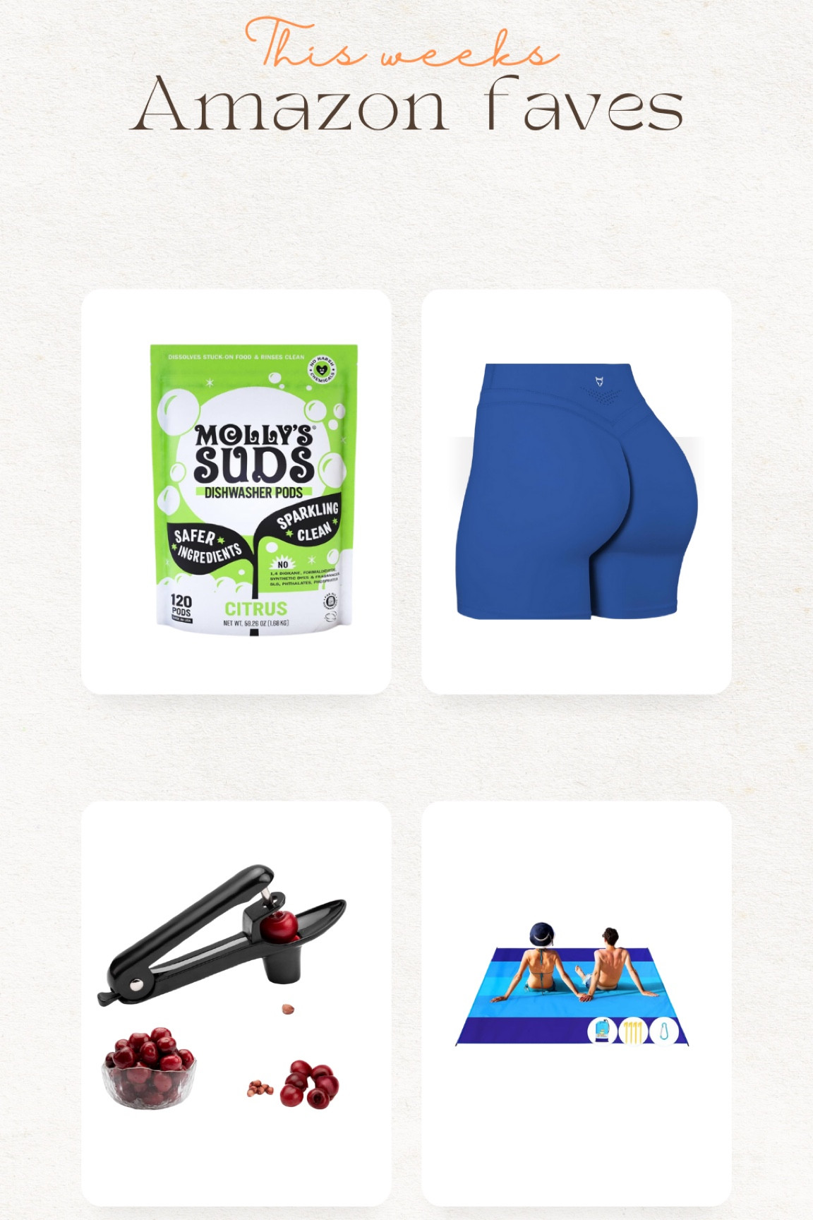 My finds from this weeks Amazon haul 

#LTKSummerSales #LTKFitness #LTKActive