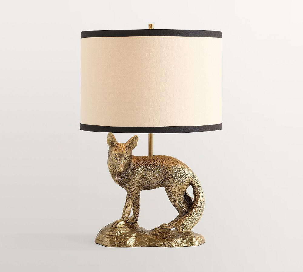 Figural Fox Table Lamp (22") | Pottery Barn (US)