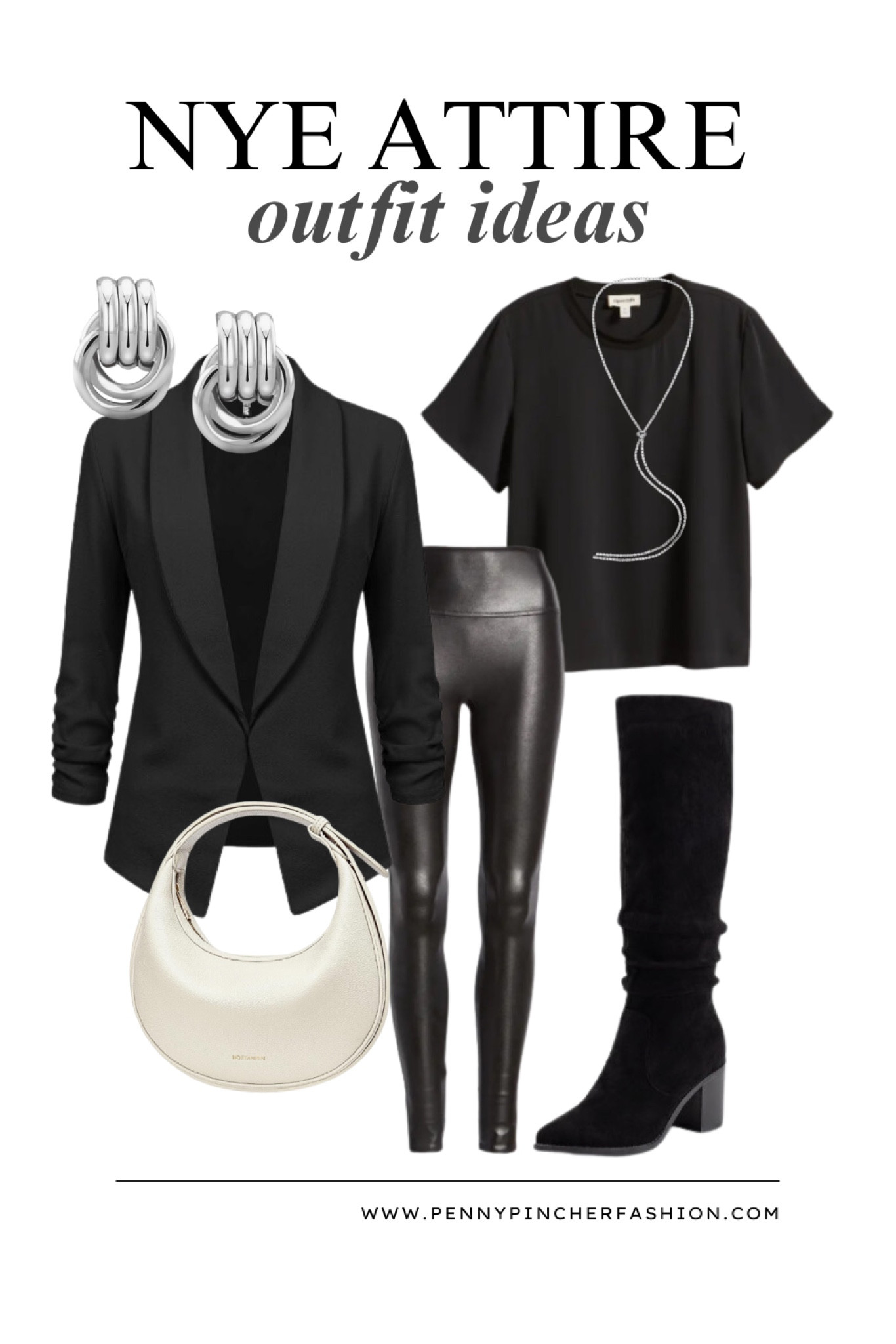 Monochrome new years outfit! A classic.

#LTKHoliday #LTKParties #LTKStyleTip