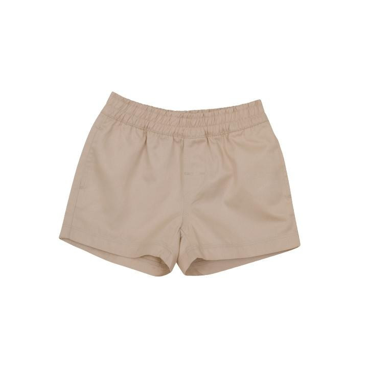Sheffield Shorts - Keeneland Khaki with Keeneland Khaki Stork | The Beaufort Bonnet Company