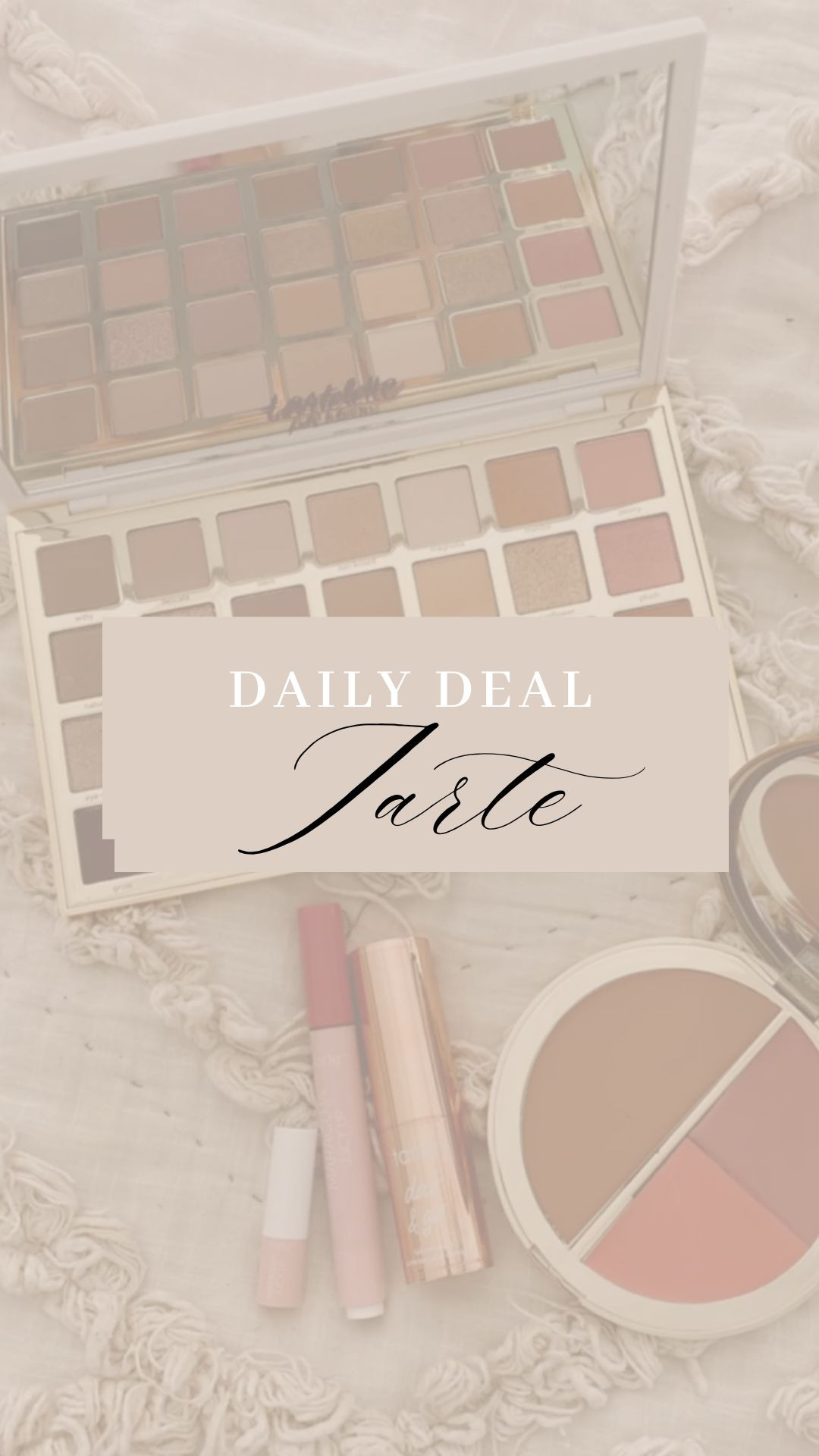 Tarte is on sale today as part of the 12 Days of LTK holiday savings event <3 not is a great time to refresh your makeup bag and/or pickup some stocking stuffers for the beauty lovers in your life! You absolutely cannot go wrong with the Tartlette in Bloom pallette. <3  

 #LTKGiftGuide #LTKHoliday #LTKSaleAlert