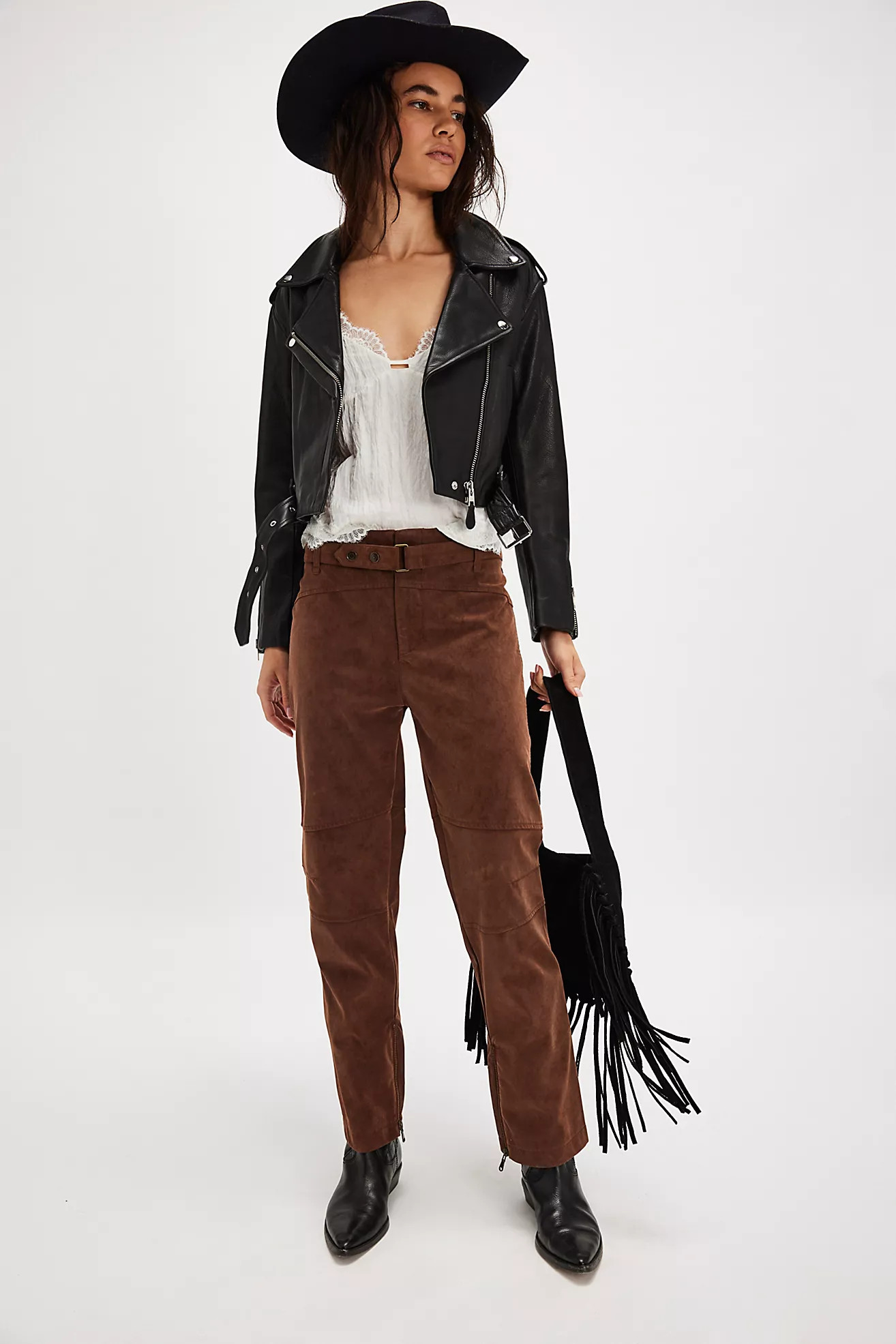 We The Free Titan Vegan Suede Pants | Free People (Global - UK&FR Excluded)