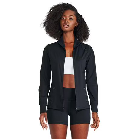 Athletic Works Women's Interlock knit Zip-Up Jacket | Walmart (CA)