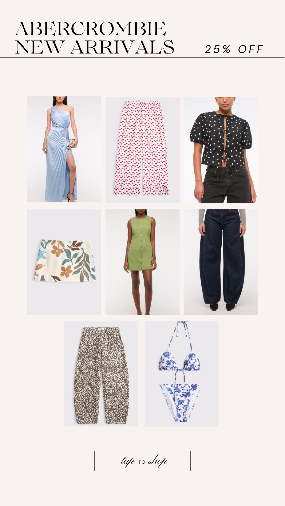 A&F new arrivals that are 25% off until tomorrow!

#LTKSeasonal #LTKSaleAlert #LTKStyleTip