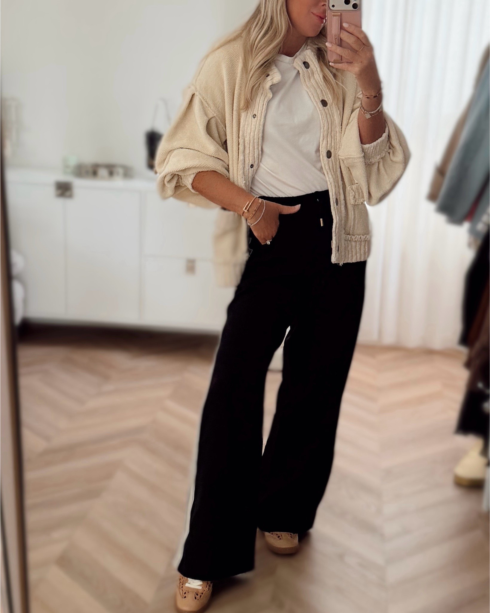 Today’s OOTD! 
All tts, wearing smalls. 

Spring outfits 2026. Pants. Blouse. 


#LTKootd #LTKSeasonal