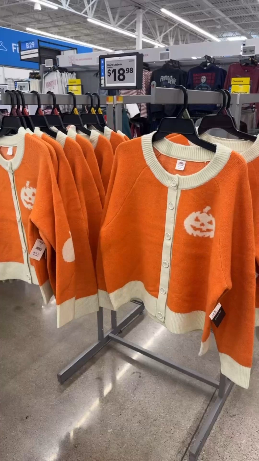 Walmart✨🧡👻 Women's Halloween Jack O Lantern Cardigan Sweater from Way to Celebrate, Sizes S-4X

#LTKxWalmart #LTKSeasonal #LTKOver40