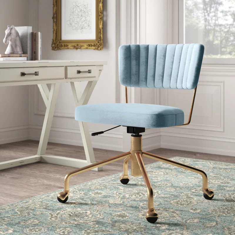 Danielburnham Velvet Task Chair | Wayfair North America