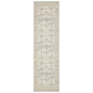 Harmony Sand 2 ft. x 7 ft. Indoor Machine Washable Runner Rug | The Home Depot