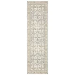 Home Decorators Collection Harmony Sand 2 ft. x 7 ft. Indoor Machine Washable Runner Rug 607266 -... | The Home Depot