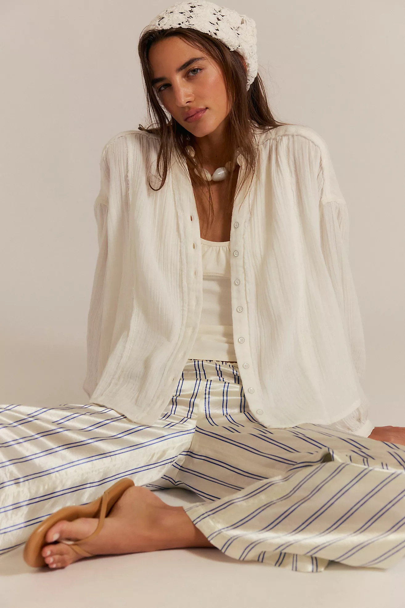 We The Free Valley Double Cloth Shirt | Free People (Global - UK&FR Excluded)