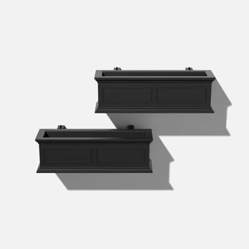 brixton hanging window box planter | Veradek