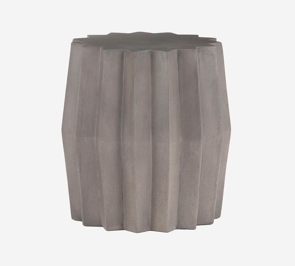 Verity 18.5" Concrete Round End Table | Pottery Barn (US)