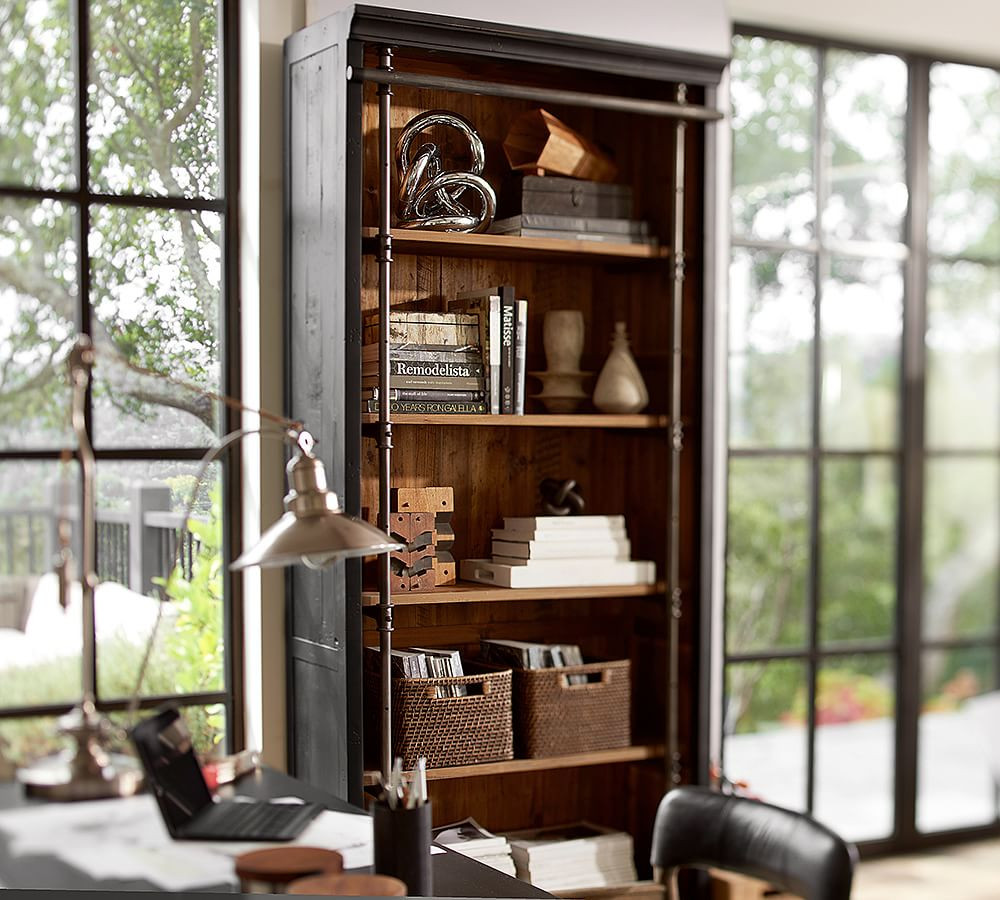 Gavin Reclaimed Wood Bookcase | Pottery Barn (US)