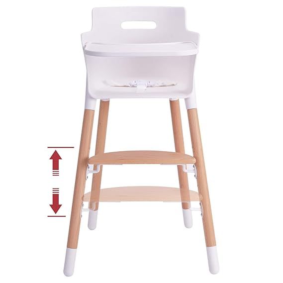 Tiny Dreny Wooden Baby High Chair | High Chair for Babies and Toddlers | 3-in-1 Baby High Chair G... | Amazon (US)