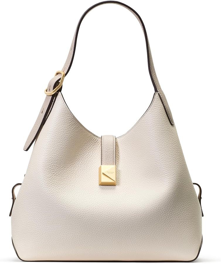 kate spade new york womens Deco Pebbled Leather Crossbody Tote | Amazon (US)