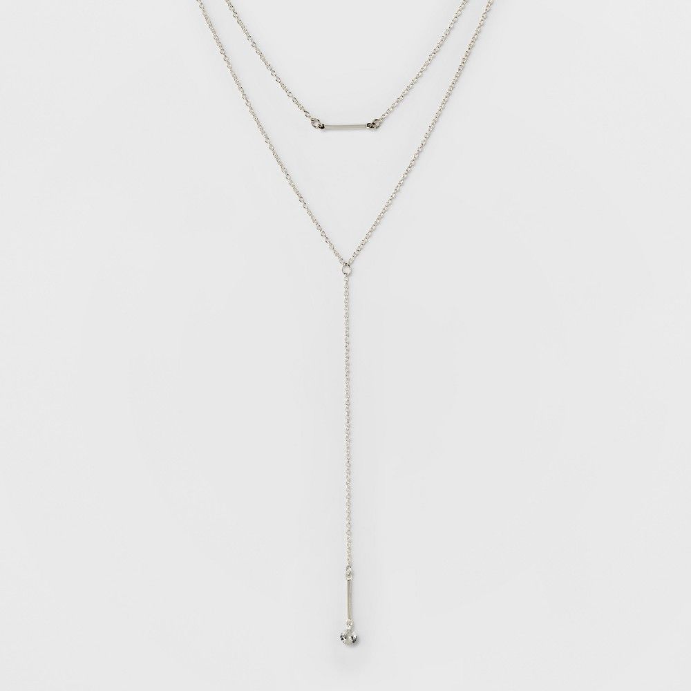 Choker Necklace - A New Day Silver | Target