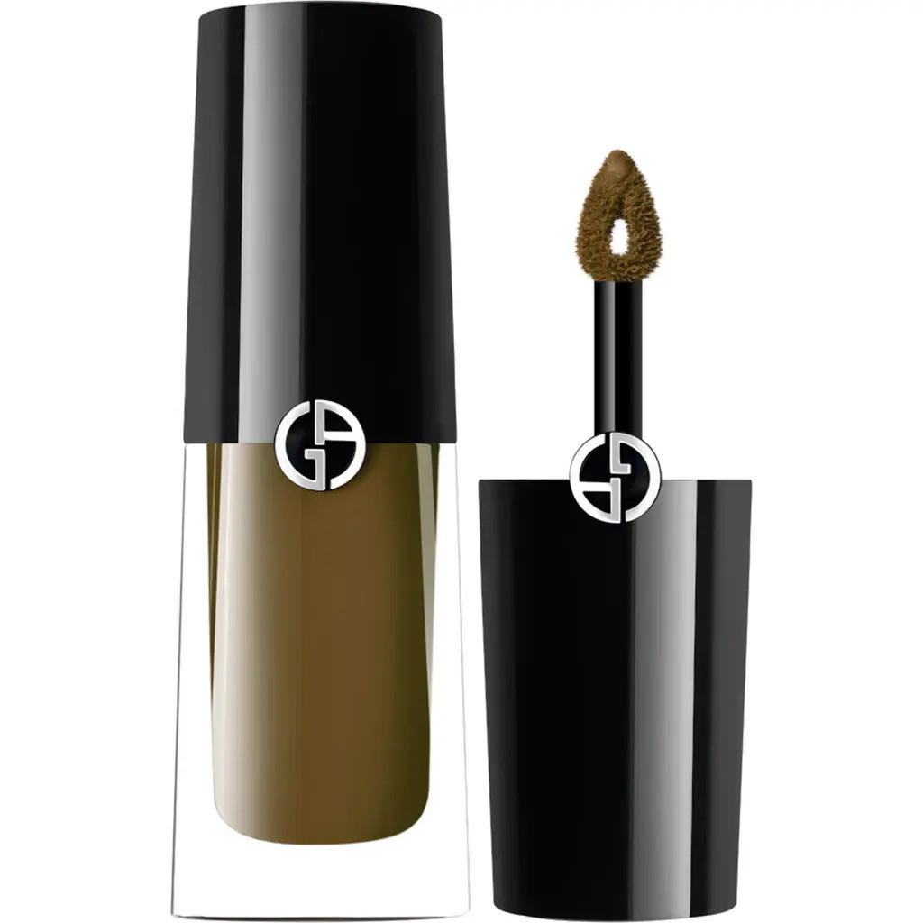 ARMANI beauty Eye Tint Longwear Liquid Eyeshadow in 90M Olive Khaki Green Matte at Nordstrom | Nordstrom