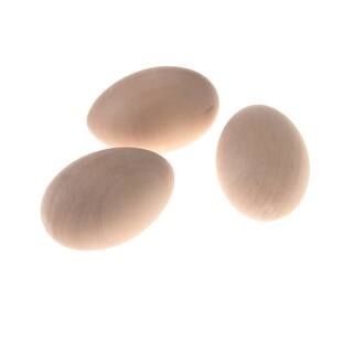 3" Wood Eggs by Make Market®, 3ct. | Michaels Stores