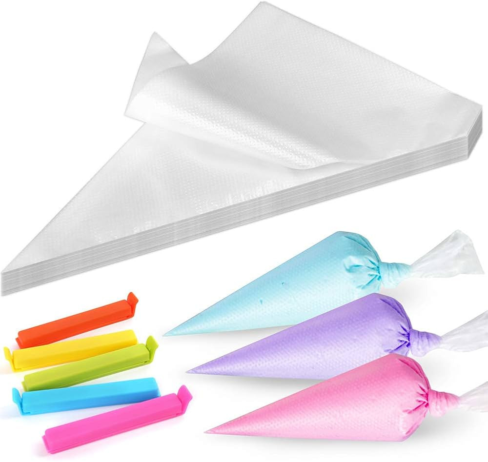 500pc Tipless Piping Bags, 10 Inch Icing Bags Disposable, Cake Pastry Bags for Royal Icing, Cooki... | Amazon (CA)