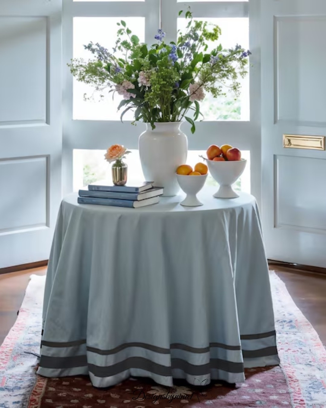 🤩I absolutely love this custom round blue table skirt!🩵. Perfect for traditional, transitional, coastal and southern decor styles! #etsy

#LTKHome #LTKSeasonal