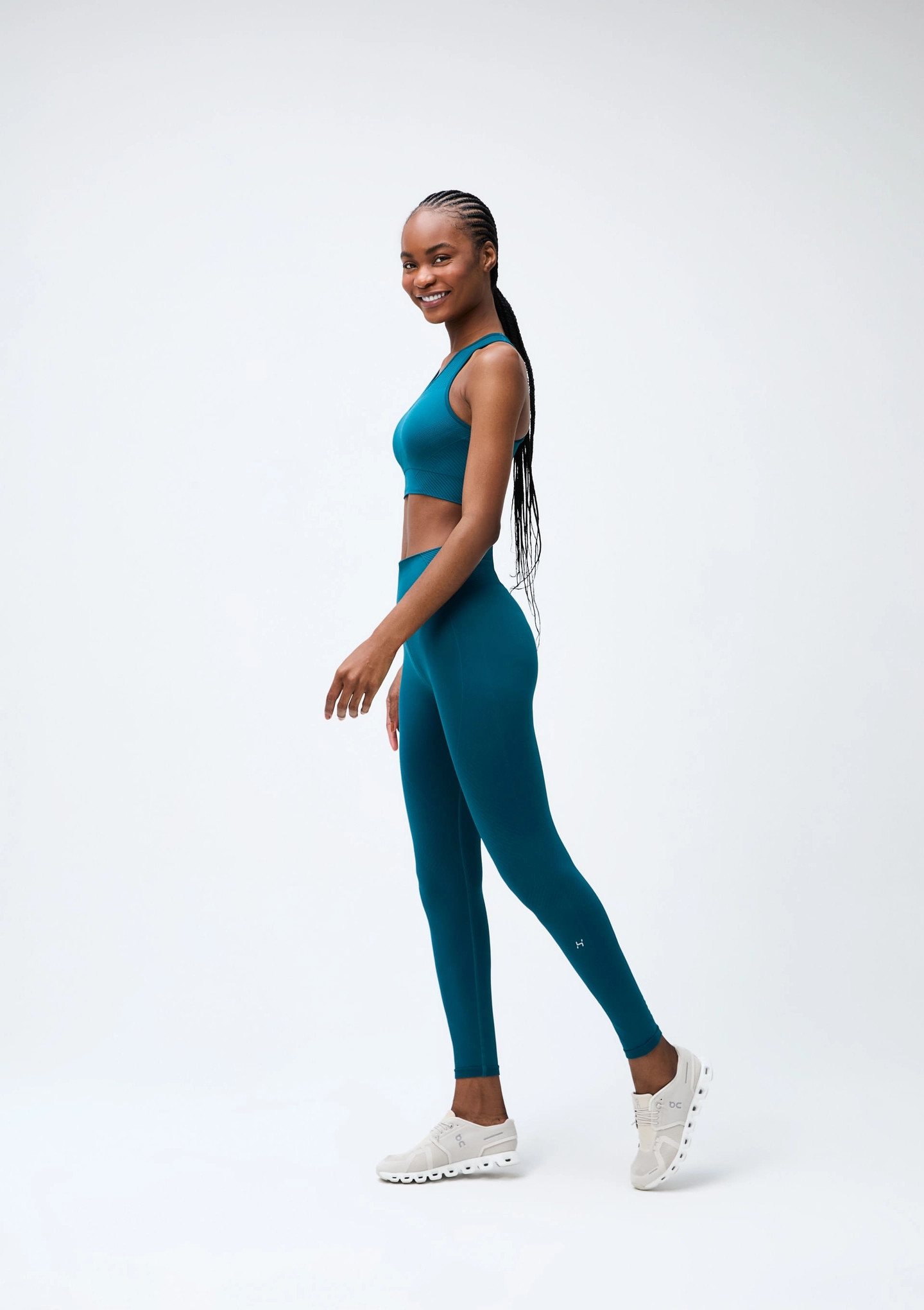 Calça Legging Esportiva Sem Costura - Verde | Hering (BR)