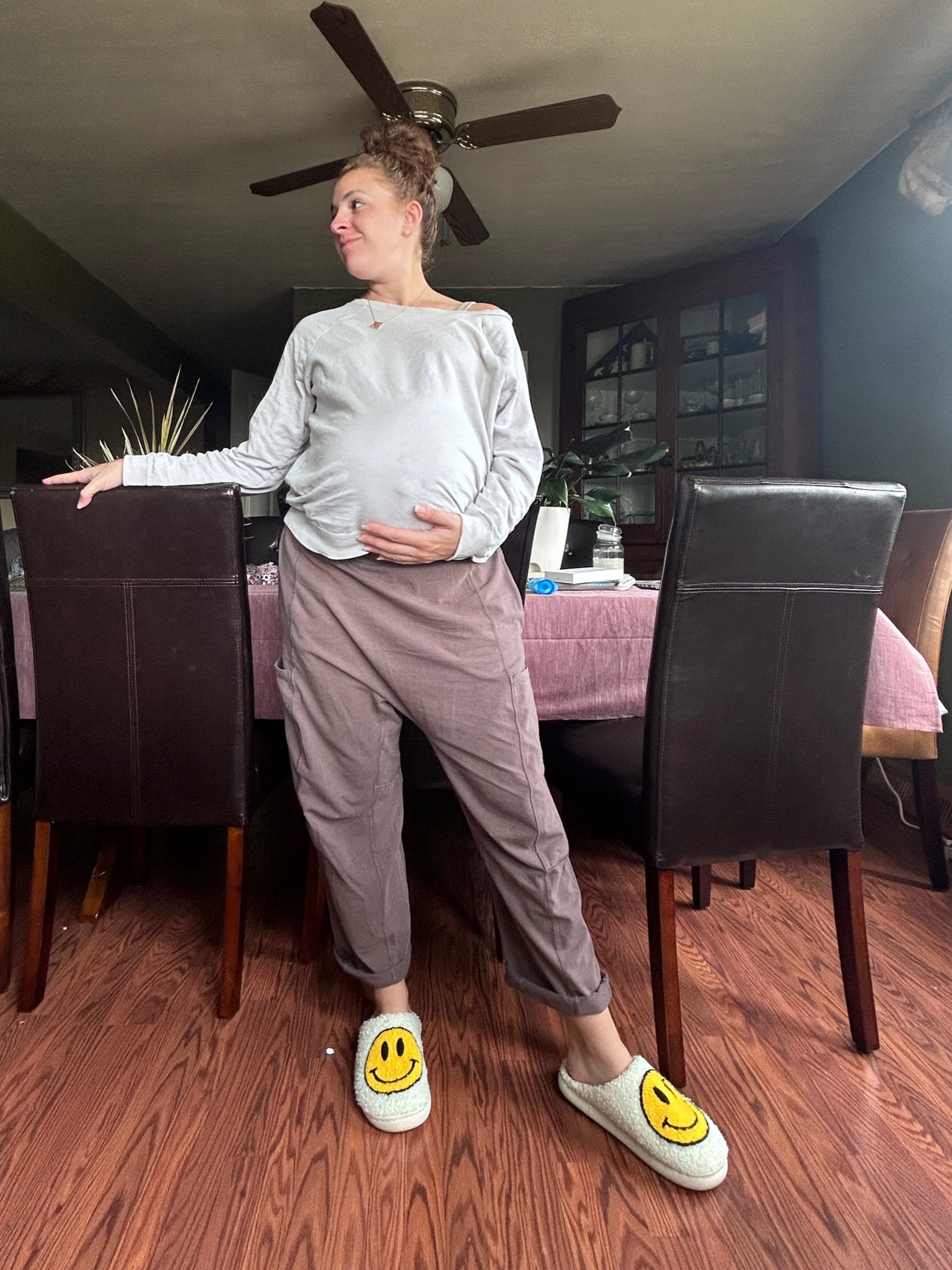 Living in the comfiest clothes until baby time (and until further notice afterwards) 😅 


#maternity #postpartum #pregnancy #3rdtrimester #comfy #fallstyle 

#LTKBaby #LTKStyleTip #LTKBump