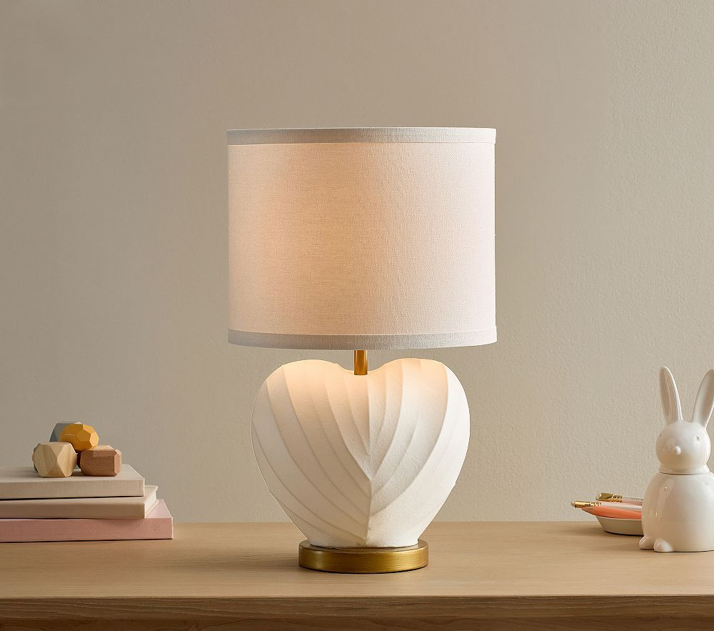 Heart Shaped 3-Way Table Lamp (17") | Pottery Barn Kids