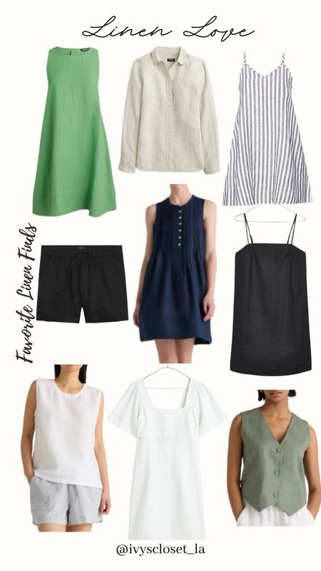 Summer linen! Linen outfits 

#LTKSeasonal #LTKStyleTip #LTKSaleAlert