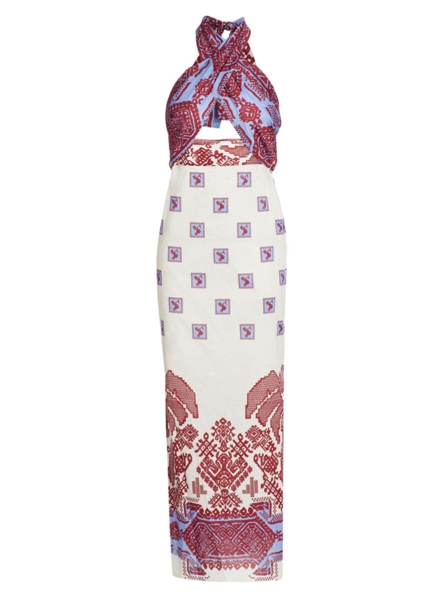 Quipu Knots Maxi Dress | Saks Fifth Avenue