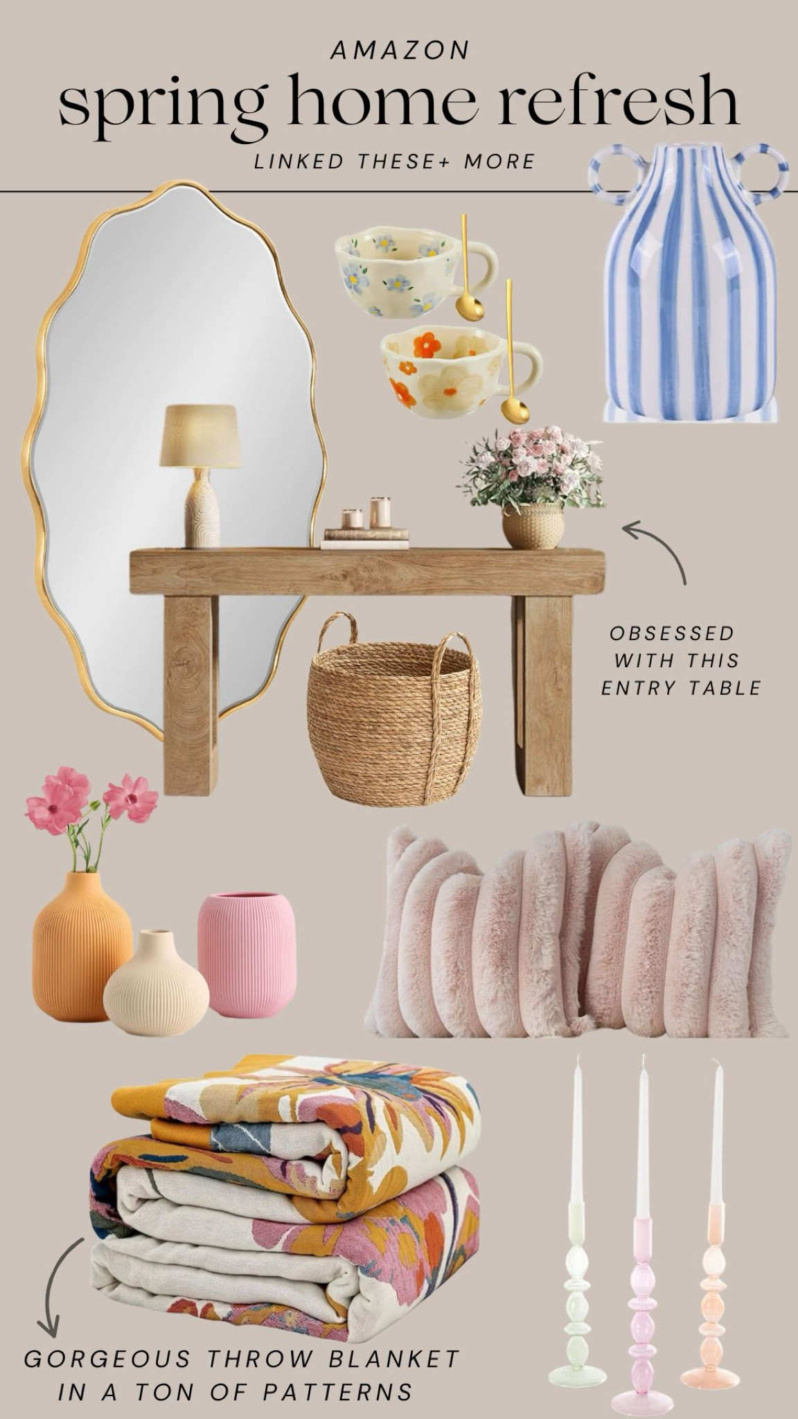 amazon spring home decor 

#LTKHome #LTKSeasonal #LTKFindsUnder50