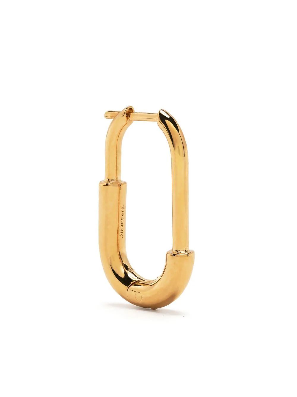 Otiumberg Large Staple Hoop Earrings - Farfetch | Farfetch Global
