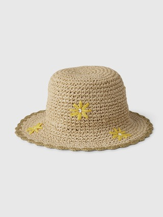 Kids Daisy Straw Hat | Gap (US)