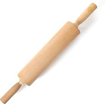 Martha Stewart Bainford 21" Large Beech Wood Rolling Pin | Amazon (US)