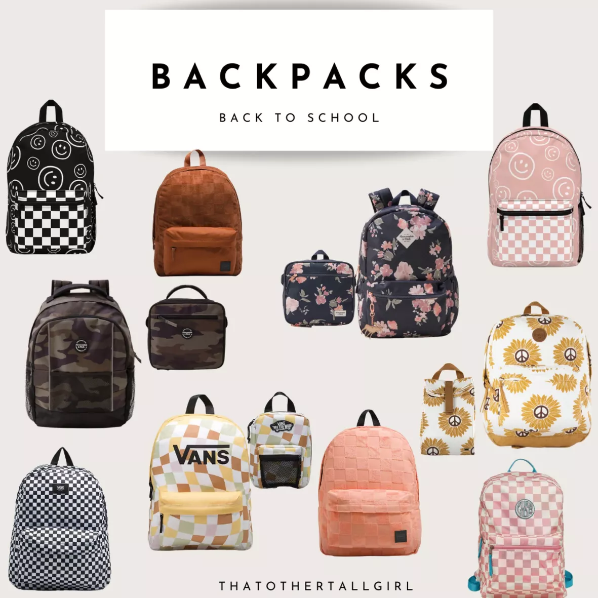 logo backpack curated on LTK