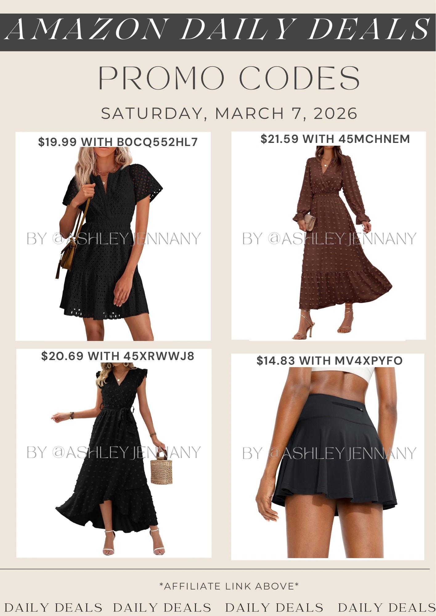 Amazon fashion deals on spring dresses and pleated tennis skirt

#LTKSeasonal #LTKSaleAlert #LTKMidsize