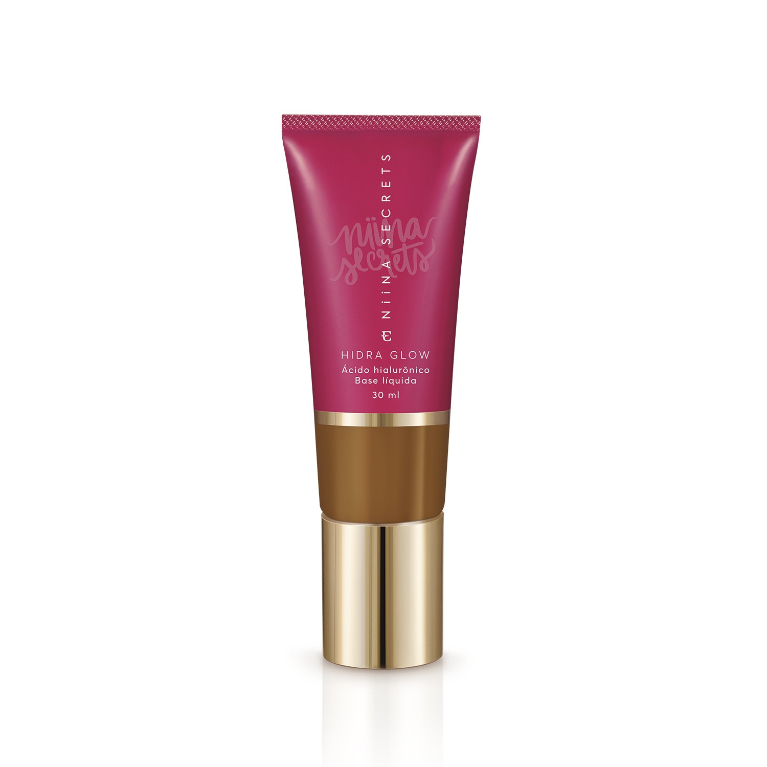 Base Líquida Niina Secrets Hidra Glow Cor 75 30ml | Eudora (BR)