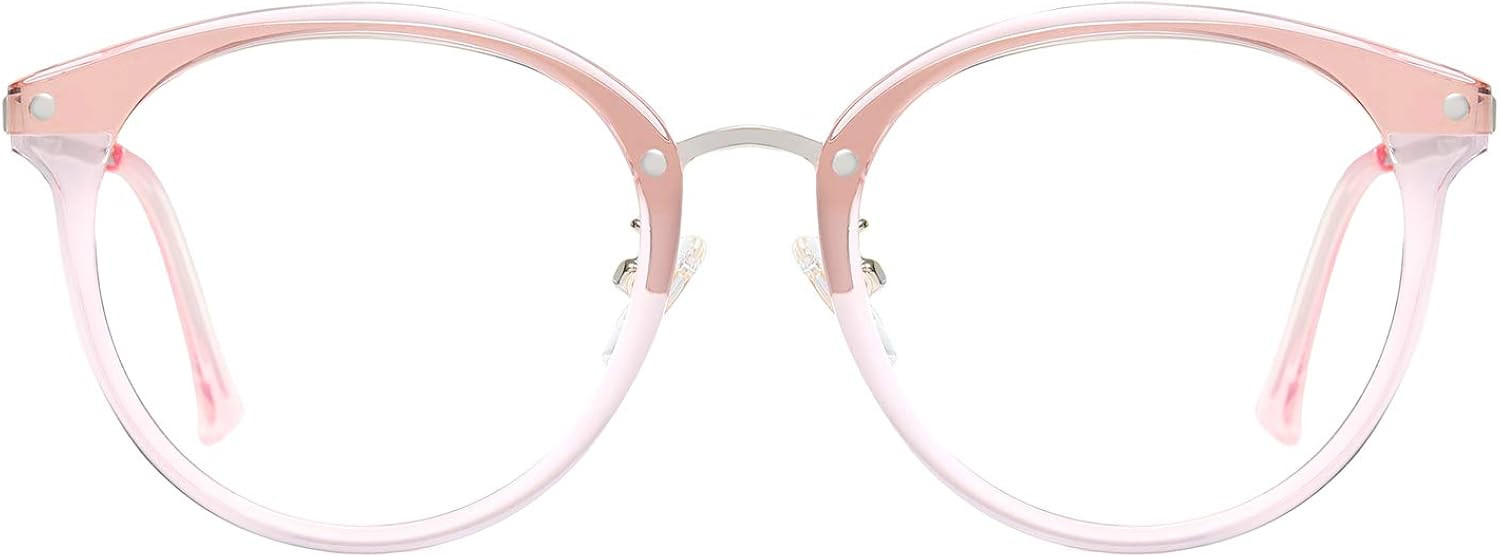 SOJOS Retro Round Blue Light Blocking Glasses TR90 Computer Eyeglasses Ashley SJ9001 | Amazon (US)