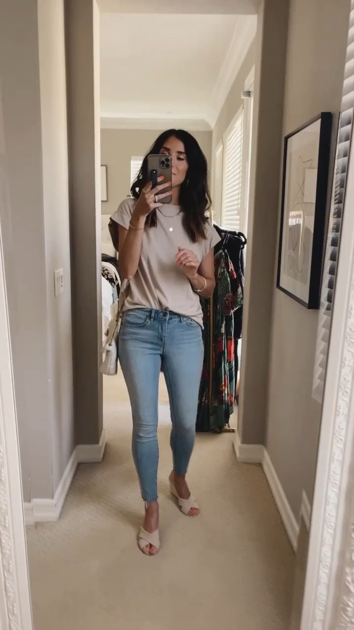 I’m just shy of 5’7 wearing the size 2 jeans! They are so comfortable and I choose these over my designer pair constantly, StylinByAylin 

#LTKstyletip #LTKSeasonal #LTKunder50